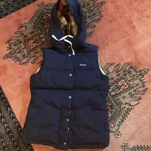 Penfield down puffer vest navy S